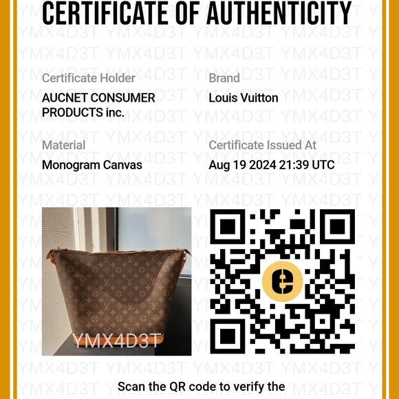 Pre-Owned Louis Vuitton Monogram Amfersley Vanity Shoulder Bag - Picture 5 of 5